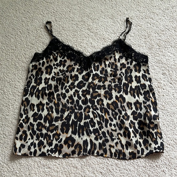 BP leopard lace lace trim cami - Picture 3 of 6